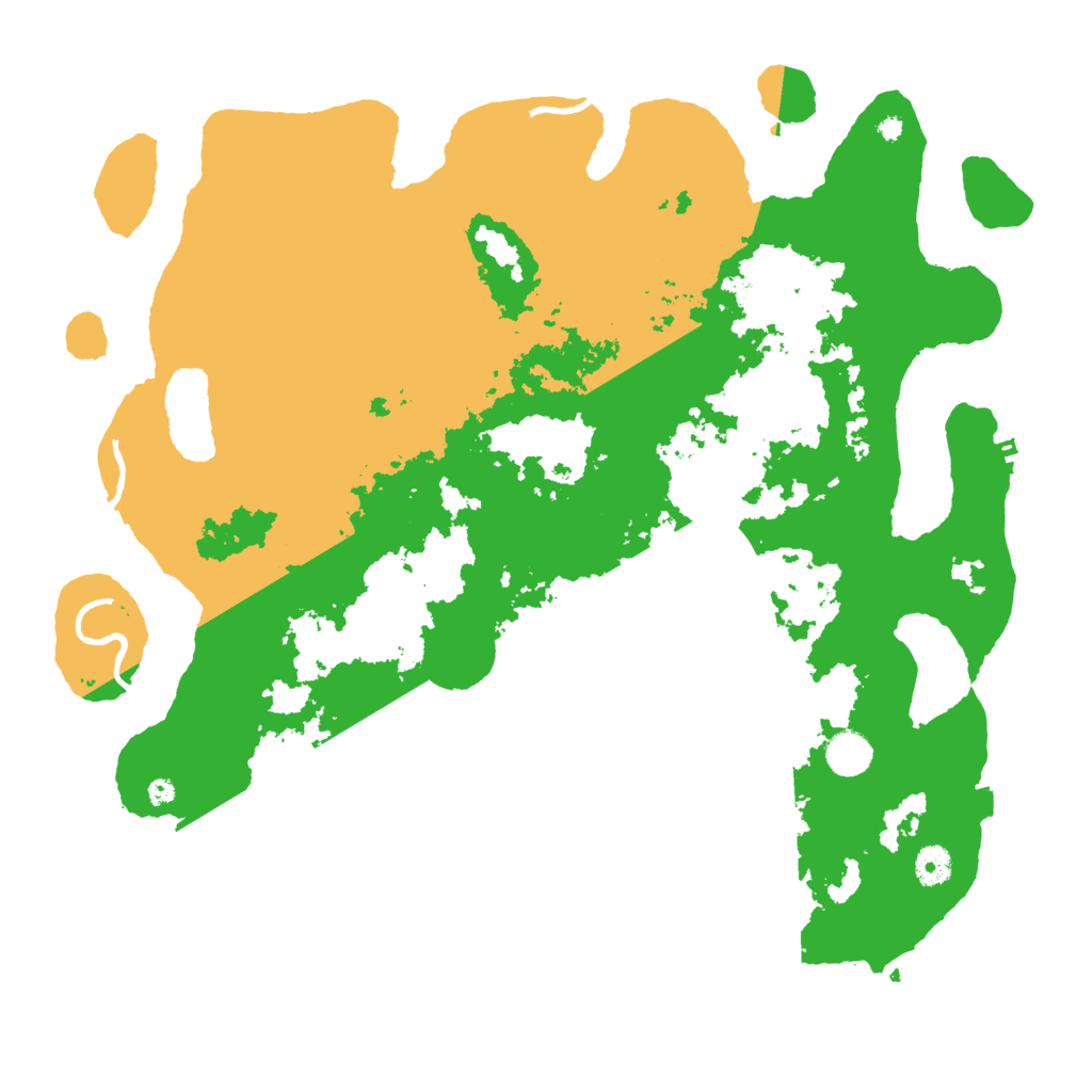 Biome Rust Map: Procedural Map, Size: 4250, Seed: 730505862