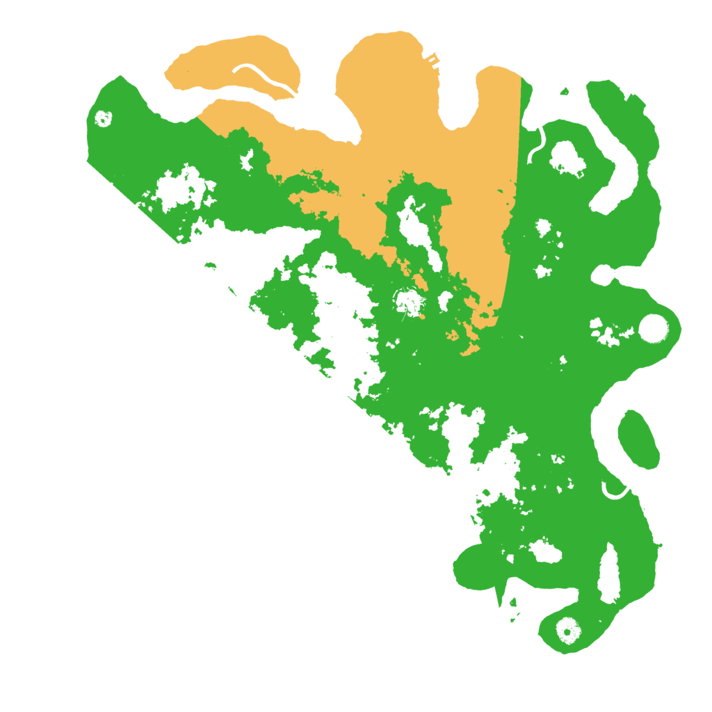 Biome Rust Map: Procedural Map, Size: 4300, Seed: 85848250