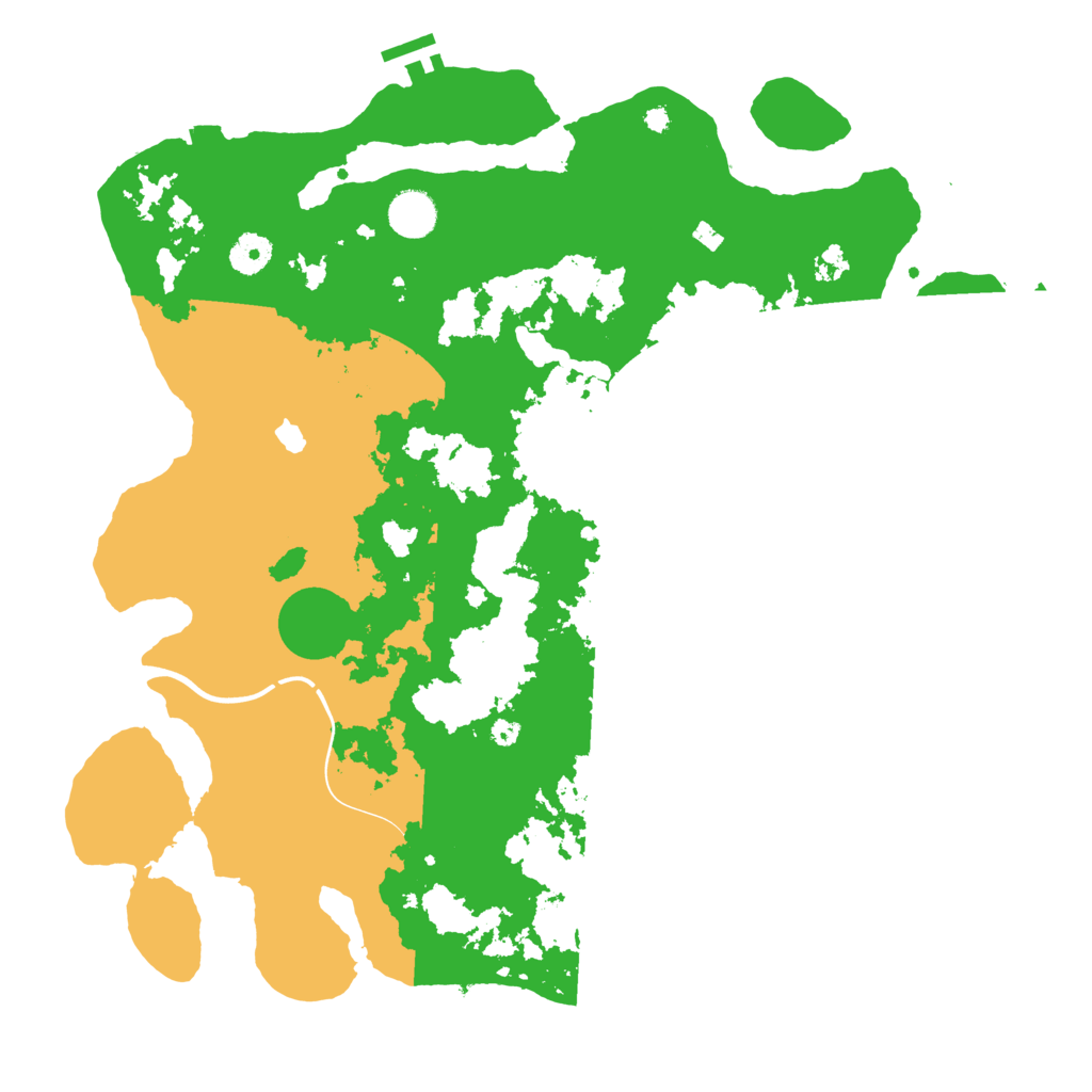 Biome Rust Map: Procedural Map, Size: 4000, Seed: 1909286080
