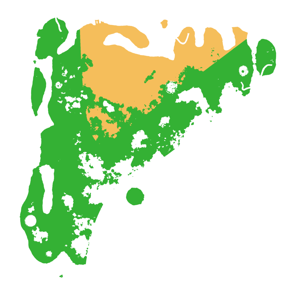 Biome Rust Map: Procedural Map, Size: 4600, Seed: 1278660319