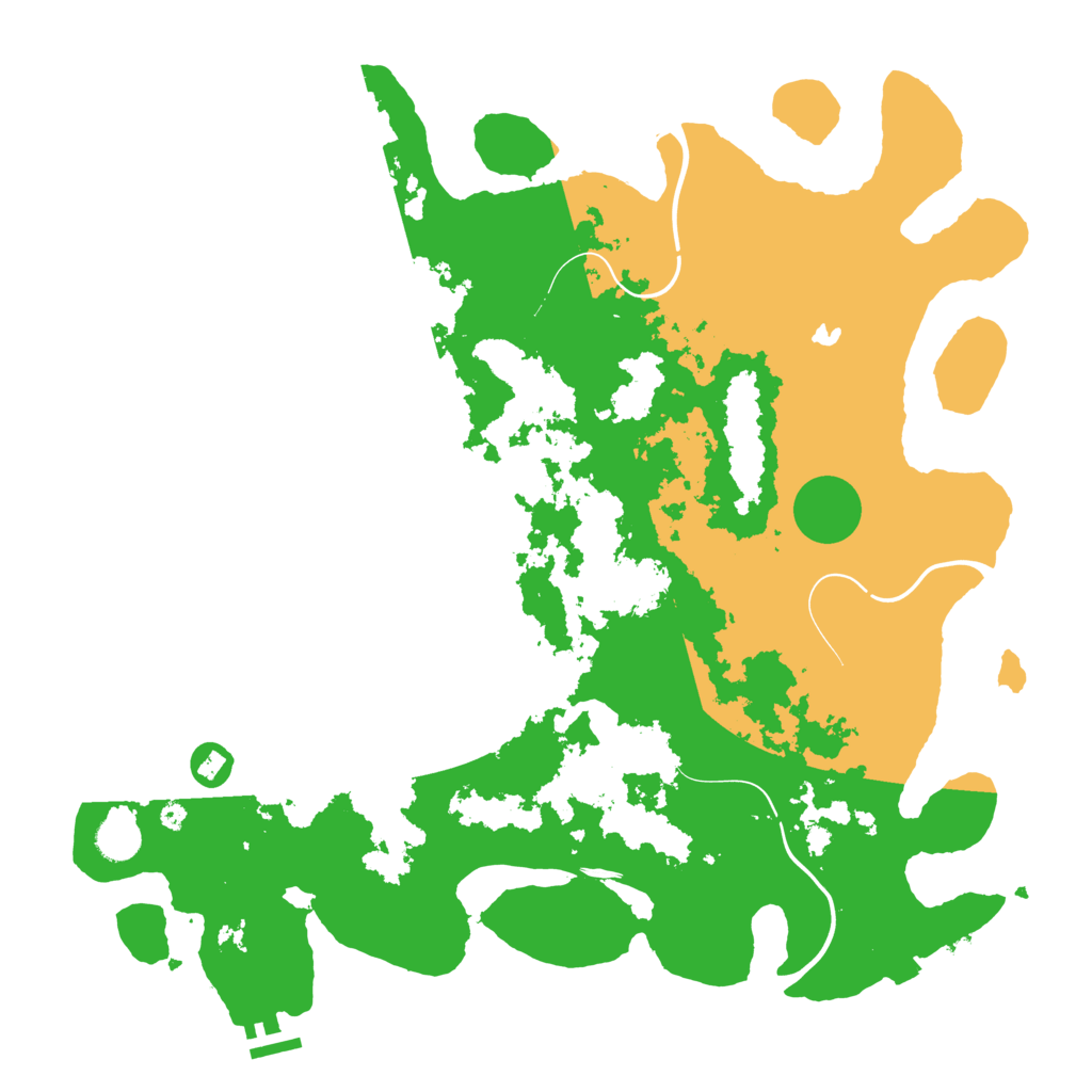 Biome Rust Map: Procedural Map, Size: 4250, Seed: 11569275