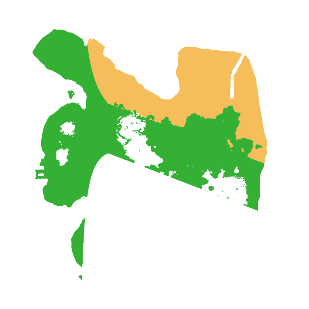 Biome Rust Map: Procedural Map, Size: 2000, Seed: 378