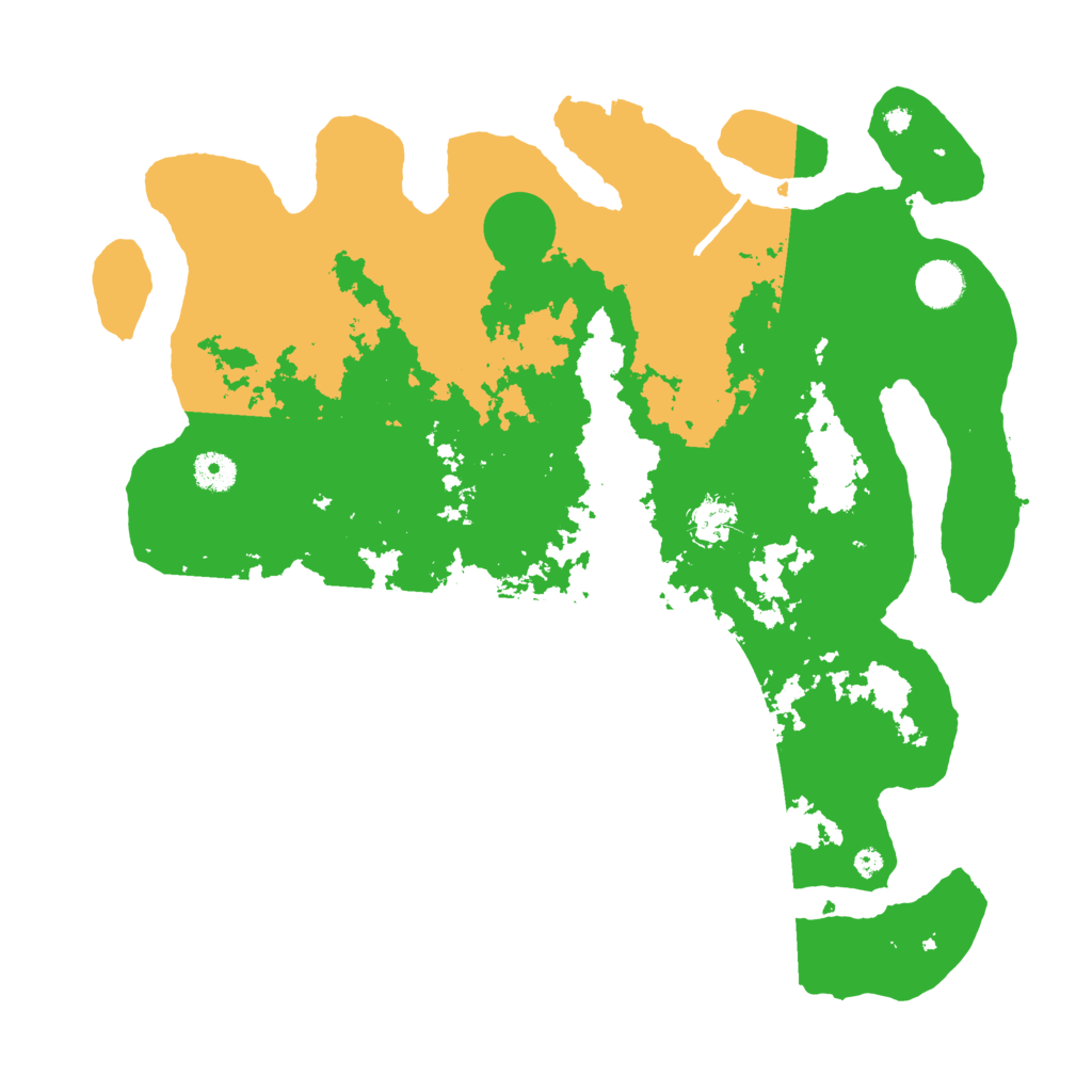 Biome Rust Map: Procedural Map, Size: 4000, Seed: 73189637