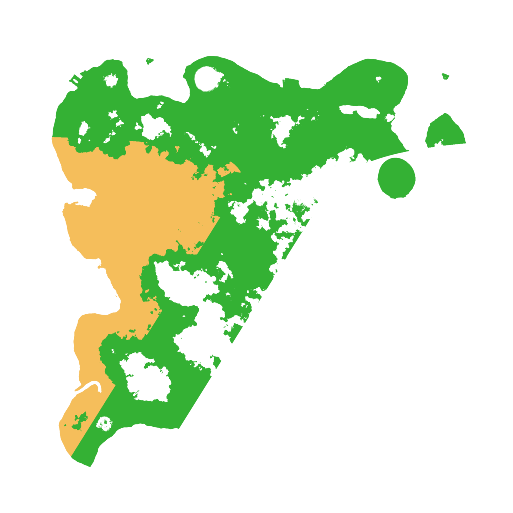 Biome Rust Map: Procedural Map, Size: 3650, Seed: 29503344