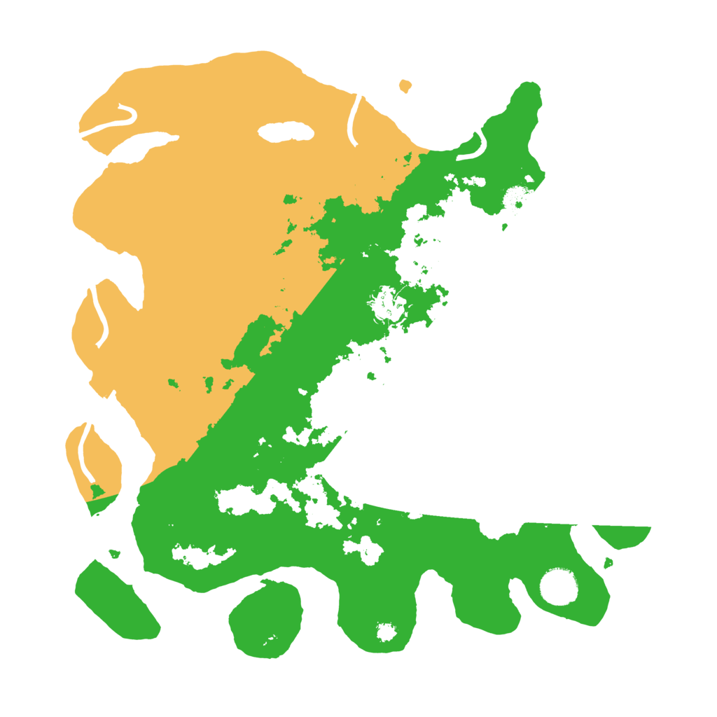 Biome Rust Map: Procedural Map, Size: 3400, Seed: 93264195