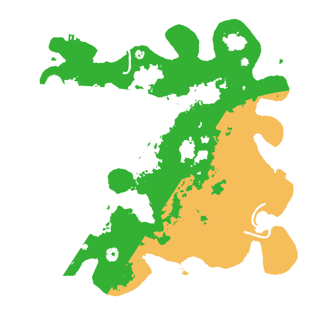 Biome Rust Map: Procedural Map, Size: 3500, Seed: 1670511711