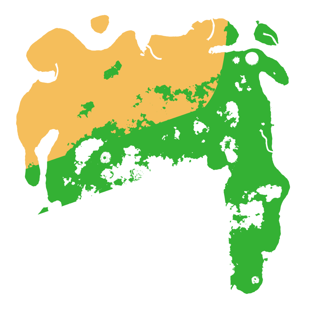 Biome Rust Map: Procedural Map, Size: 4250, Seed: 92240955