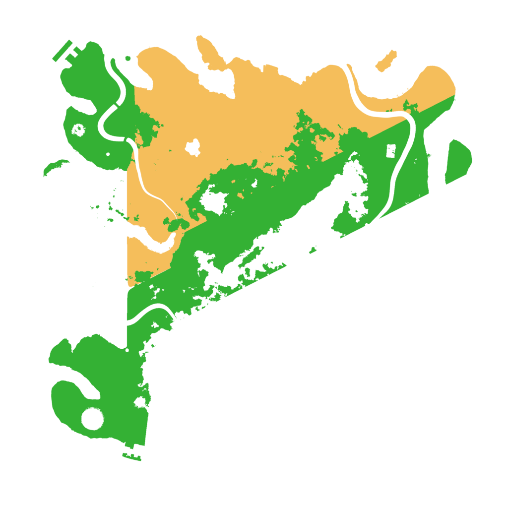 Biome Rust Map: Procedural Map, Size: 4000, Seed: 89503096