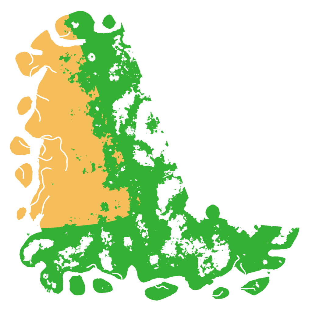 Biome Rust Map: Procedural Map, Size: 6000, Seed: 1386239654