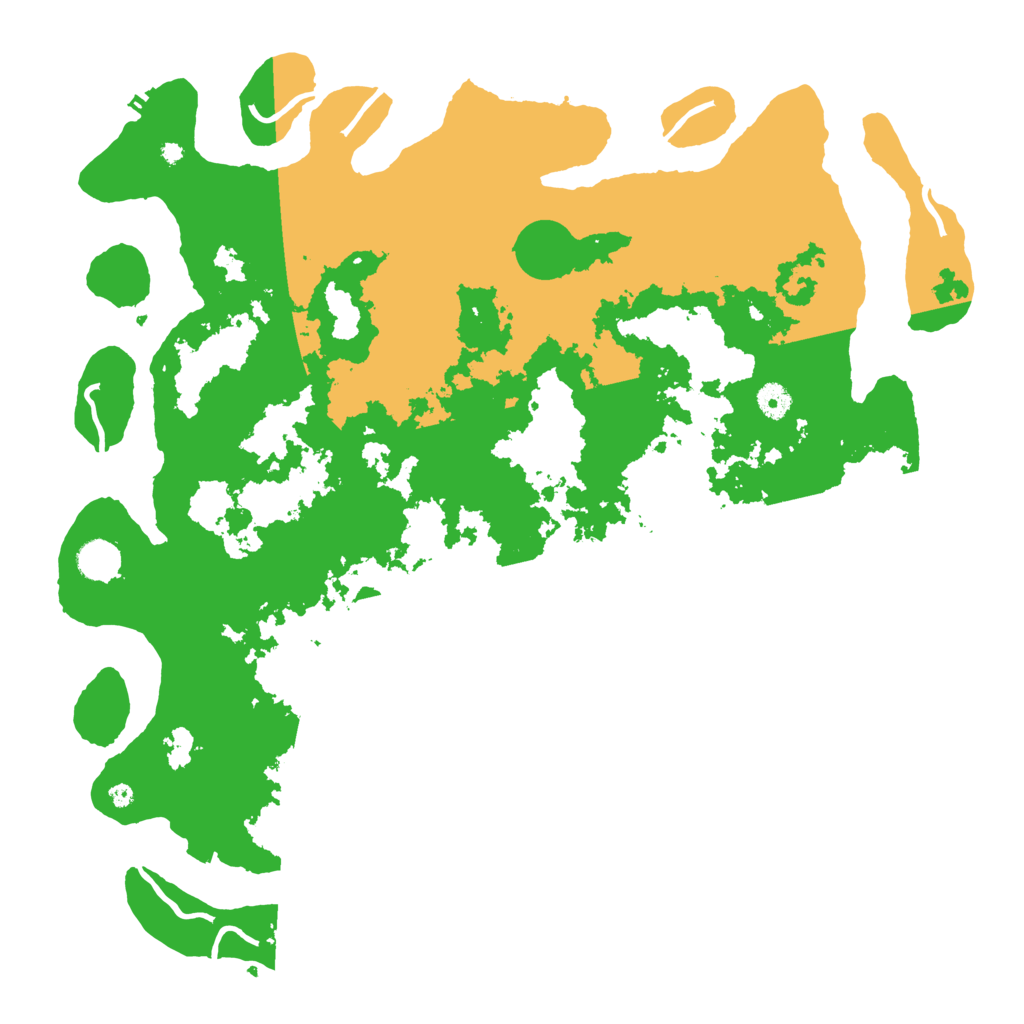 Biome Rust Map: Procedural Map, Size: 4500, Seed: 3127089