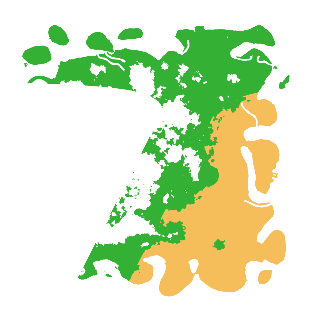 Biome Rust Map: Procedural Map, Size: 4000, Seed: 1367912757