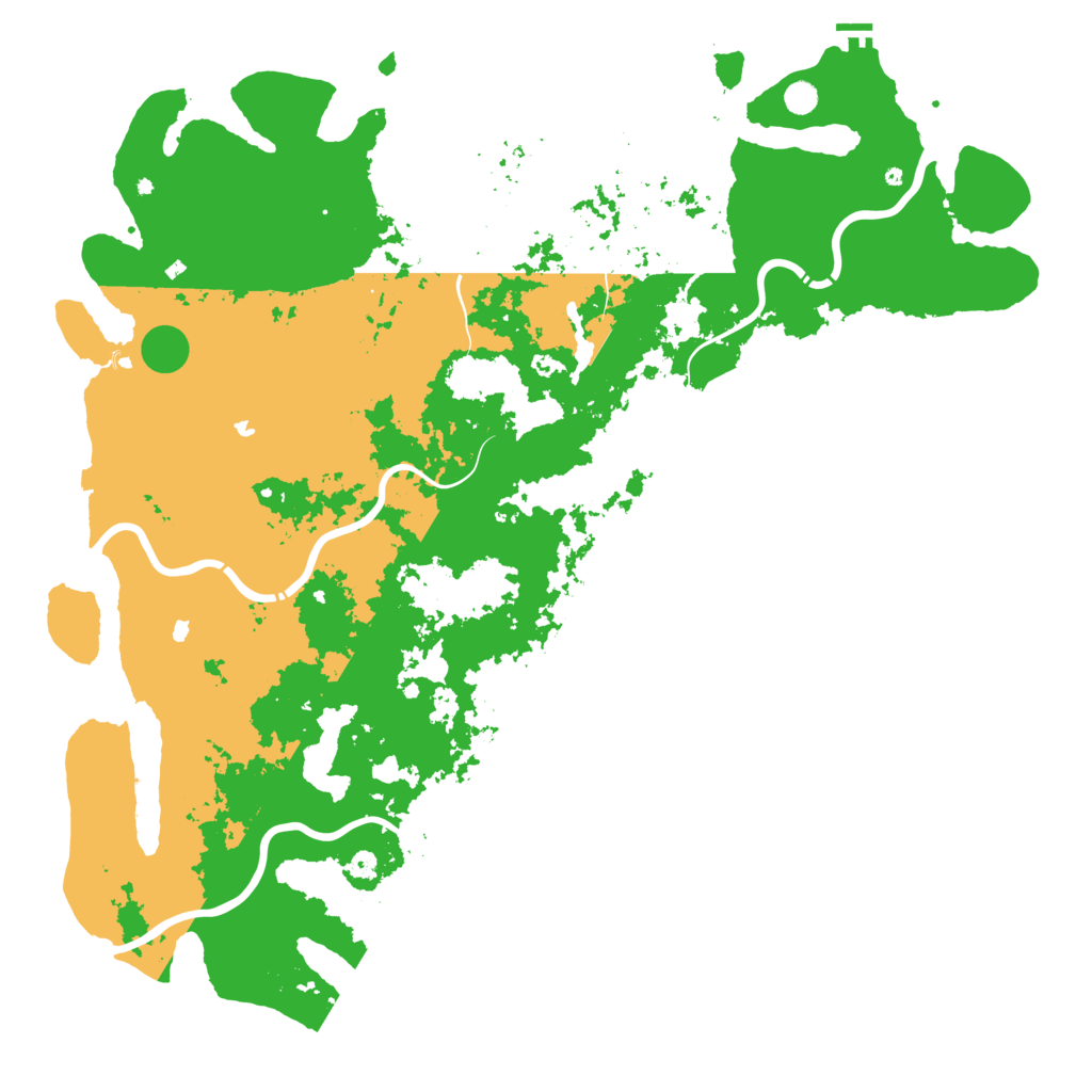 Biome Rust Map: Procedural Map, Size: 6000, Seed: 1331426224