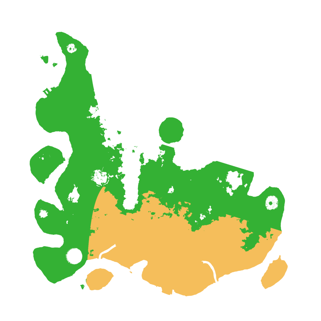 Biome Rust Map: Procedural Map, Size: 3578, Seed: 13825