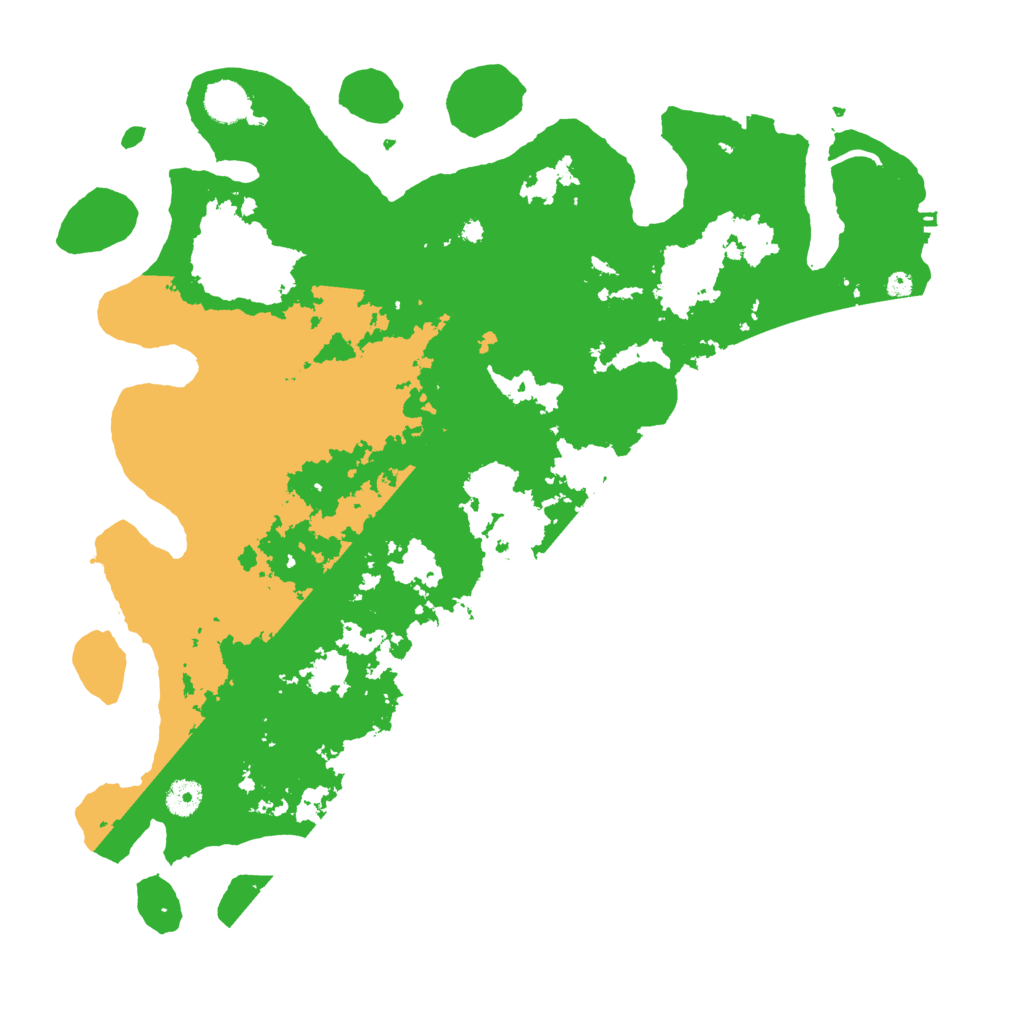Biome Rust Map: Procedural Map, Size: 4250, Seed: 84743970