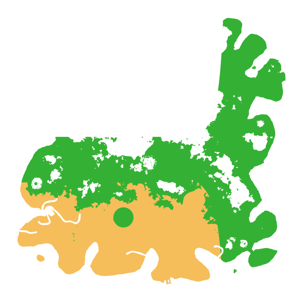 Biome Rust Map: Procedural Map, Size: 4000, Seed: 14057792