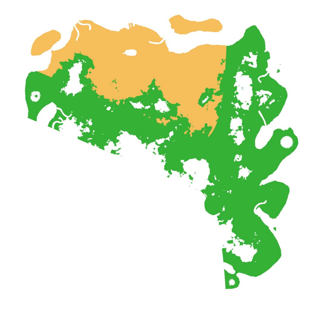 Biome Rust Map: Procedural Map, Size: 4500, Seed: 269694803