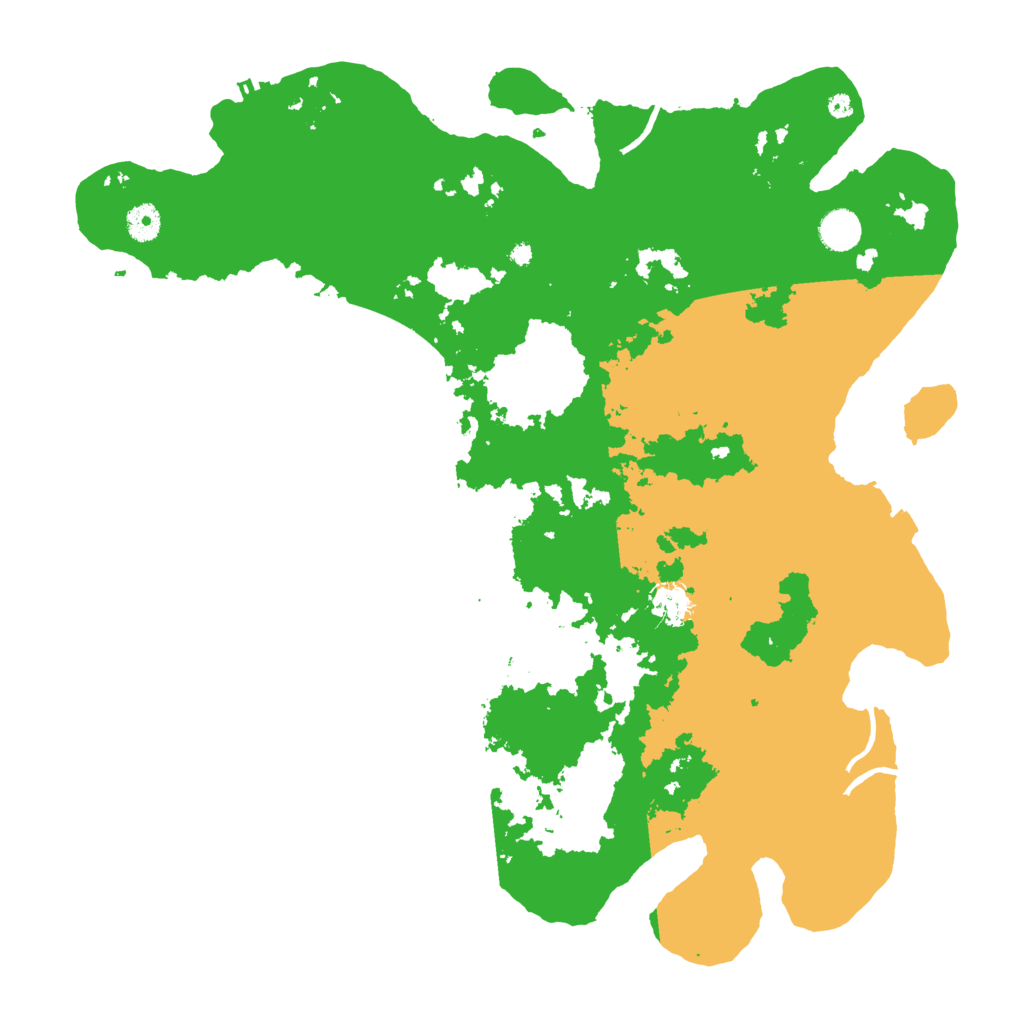 Biome Rust Map: Procedural Map, Size: 4300, Seed: 2310