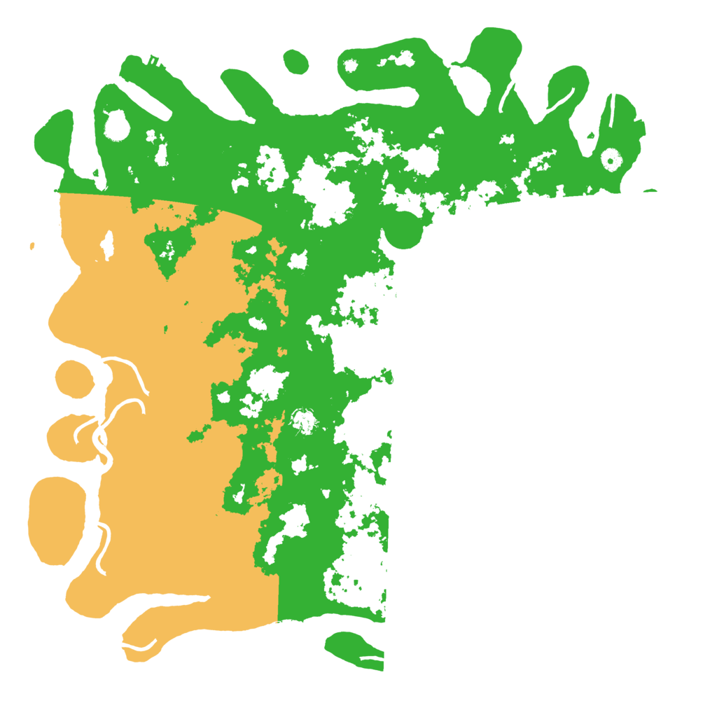Biome Rust Map: Procedural Map, Size: 5000, Seed: 1963831347
