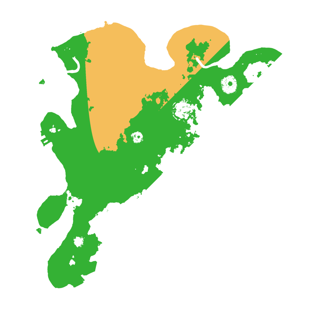Biome Rust Map: Procedural Map, Size: 2800, Seed: 67428122