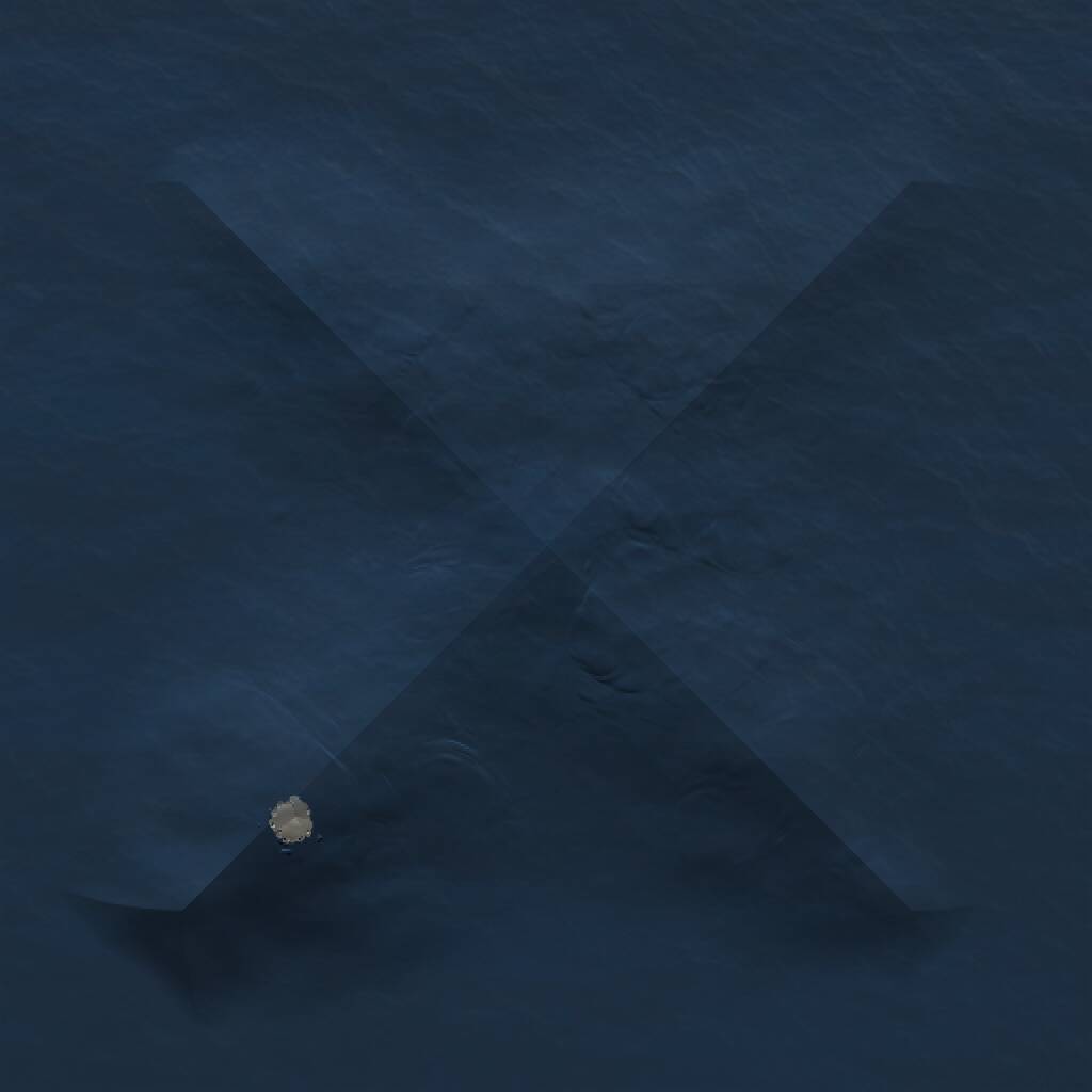 Rust Map: Procedural Map, Size: 1000, Seed: 317318285, 1 Monuments