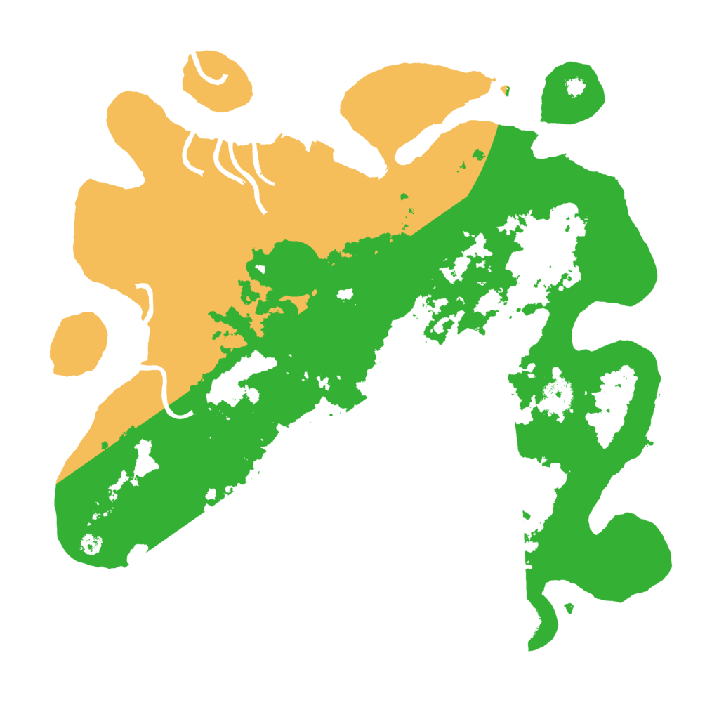 Biome Rust Map: Procedural Map, Size: 3500, Seed: 213618997