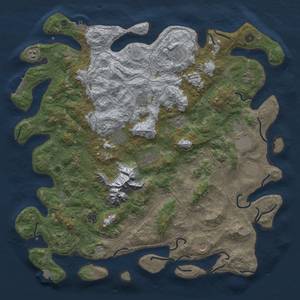 Thumbnail Rust Map: Procedural Map, Size: 5000, Seed: 80027512, 19 Monuments