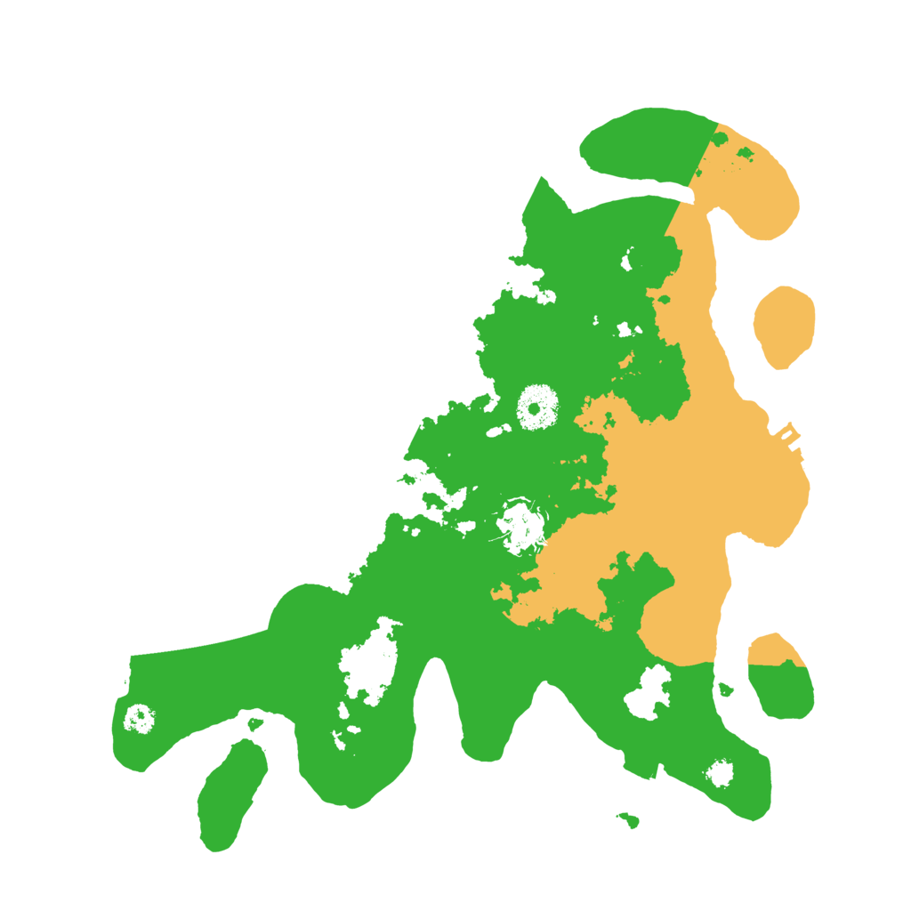 Biome Rust Map: Procedural Map, Size: 3100, Seed: 1283041856