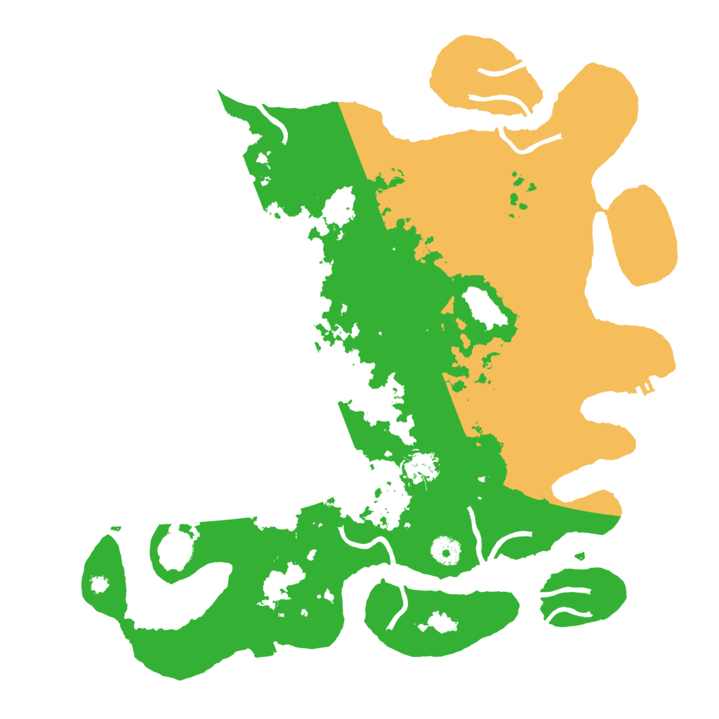 Biome Rust Map: Procedural Map, Size: 3700, Seed: 843599786