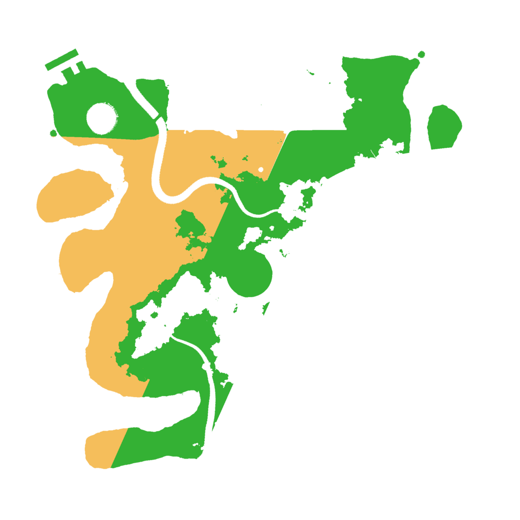 Biome Rust Map: Procedural Map, Size: 3000, Seed: 749707013