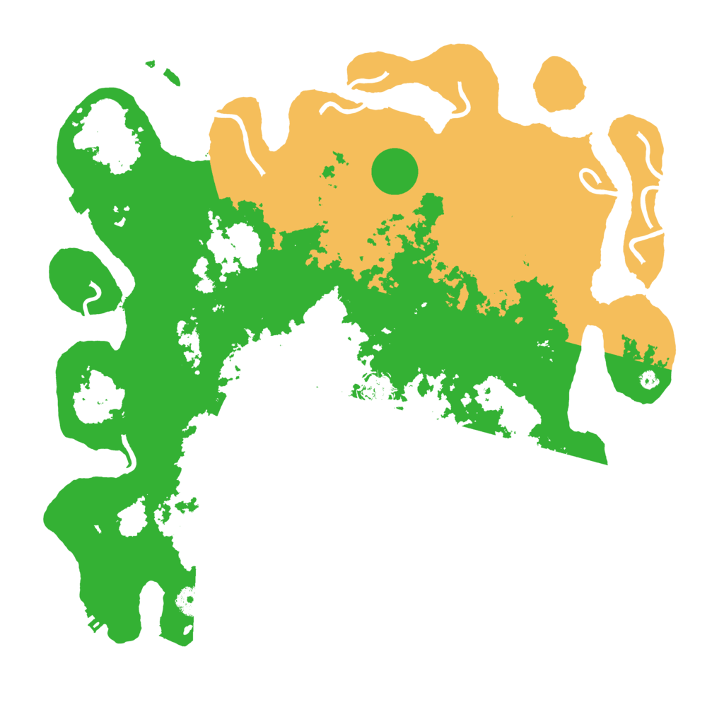 Biome Rust Map: Procedural Map, Size: 4100, Seed: 19055842