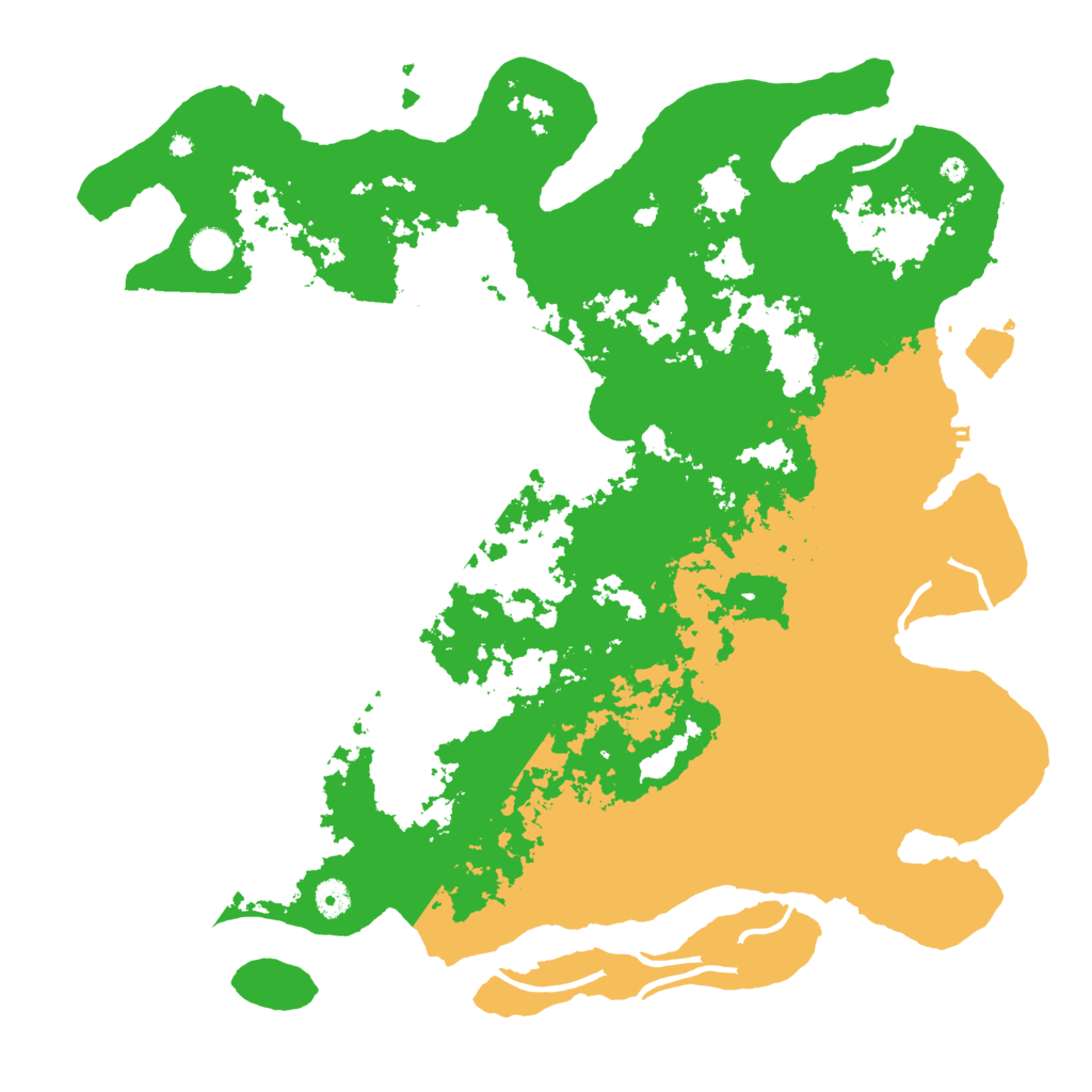 Biome Rust Map: Procedural Map, Size: 4500, Seed: 848618