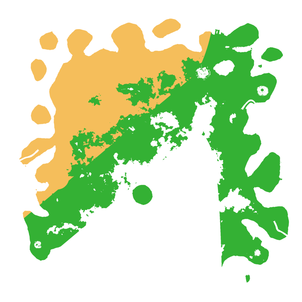 Biome Rust Map: Procedural Map, Size: 4250, Seed: 1136603076