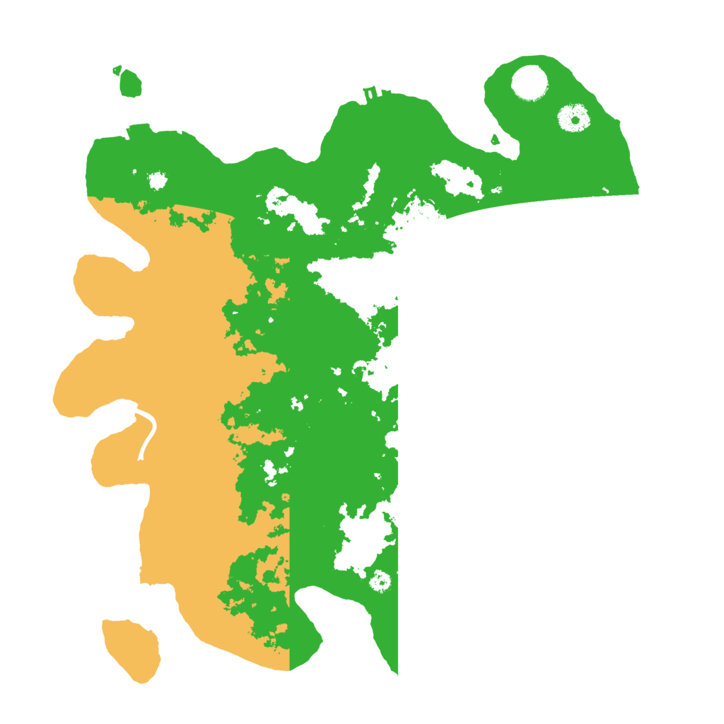 Biome Rust Map: Procedural Map, Size: 3600, Seed: 306657744