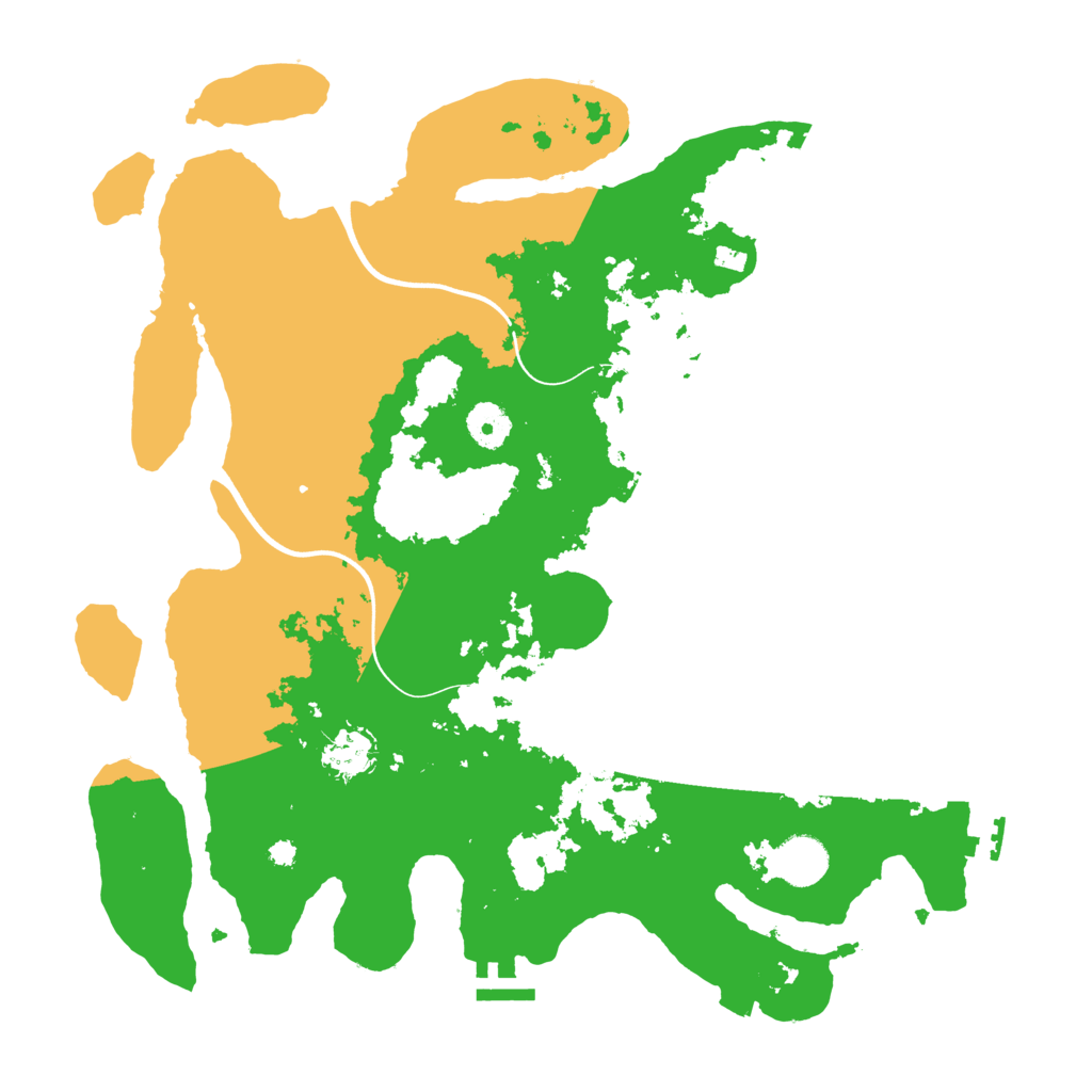 Biome Rust Map: Procedural Map, Size: 3750, Seed: 533384