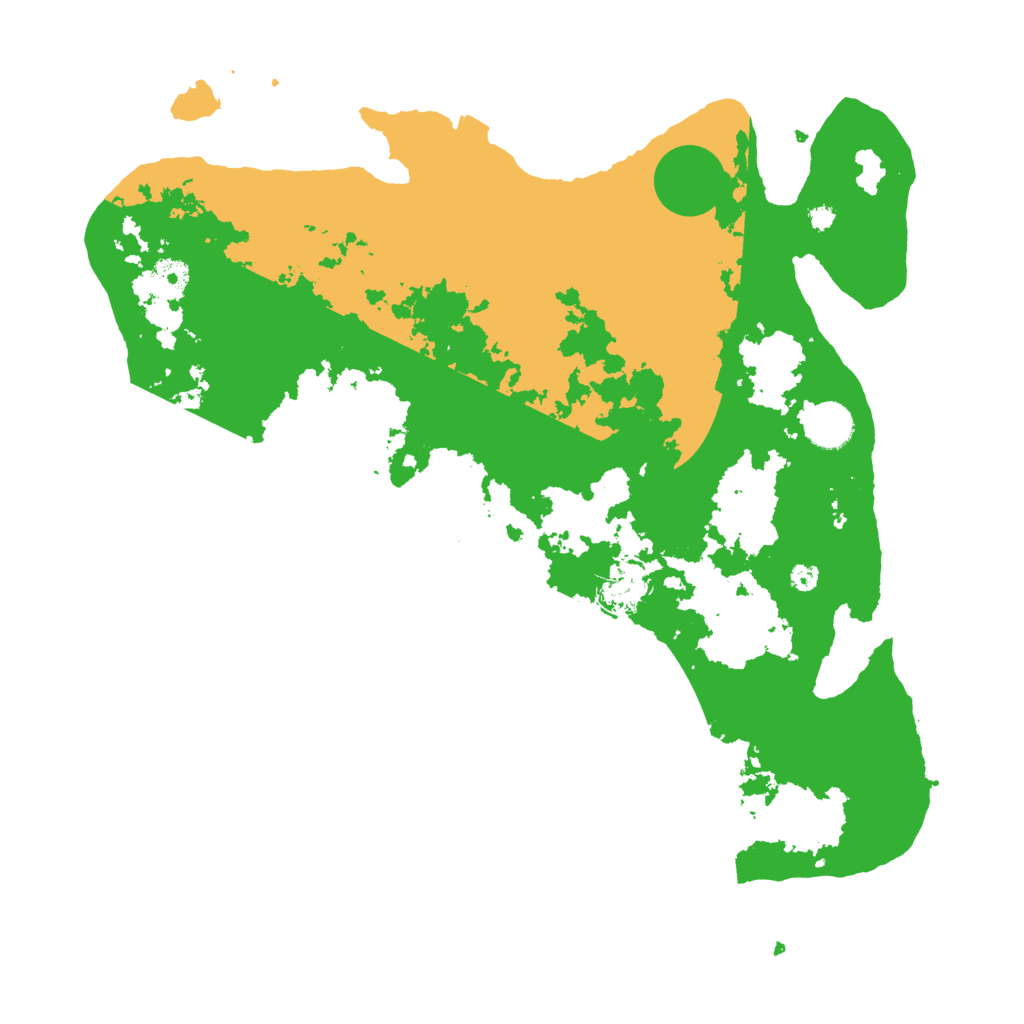 Biome Rust Map: Procedural Map, Size: 3800, Seed: 945465439