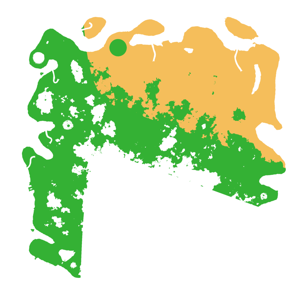 Biome Rust Map: Procedural Map, Size: 4650, Seed: 160000