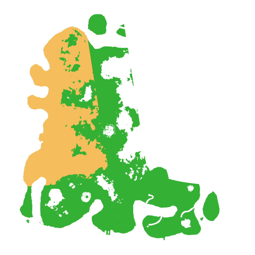 Biome Rust Map: Procedural Map, Size: 3800, Seed: 624901658