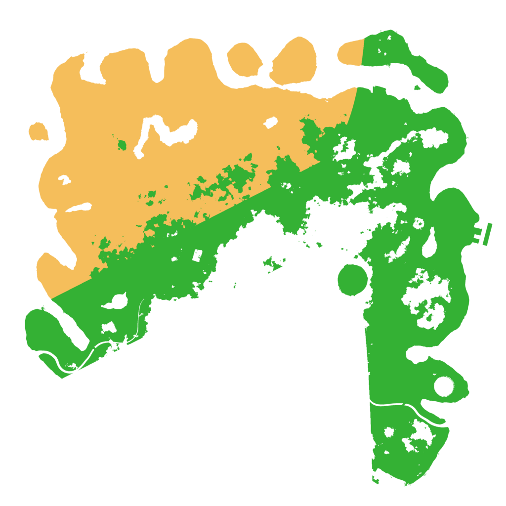 Biome Rust Map: Procedural Map, Size: 4500, Seed: 1171975494