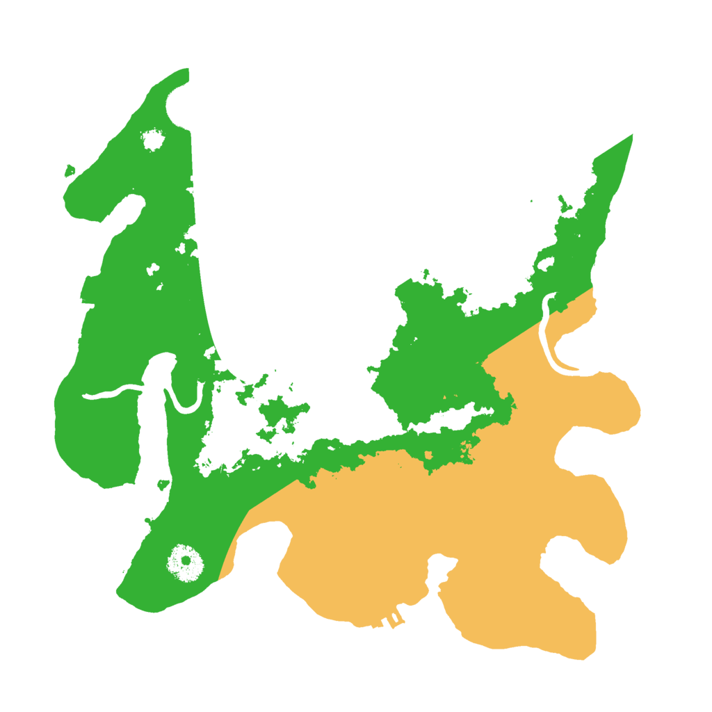 Biome Rust Map: Procedural Map, Size: 3000, Seed: 1889454329