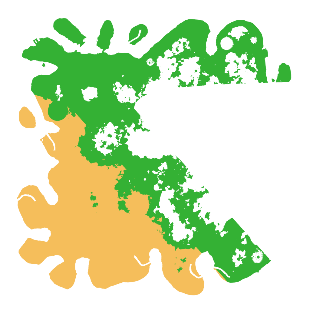 Biome Rust Map: Procedural Map, Size: 4300, Seed: 50906664