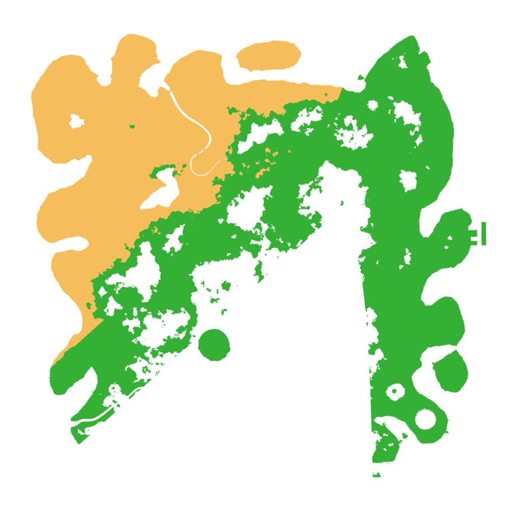 Biome Rust Map: Procedural Map, Size: 4400, Seed: 30389994