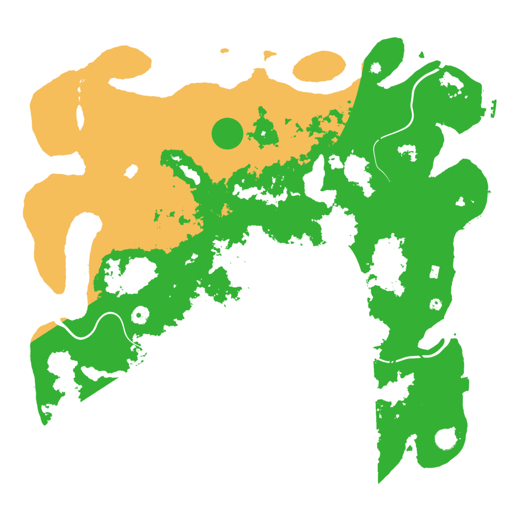 Biome Rust Map: Procedural Map, Size: 4300, Seed: 3569702