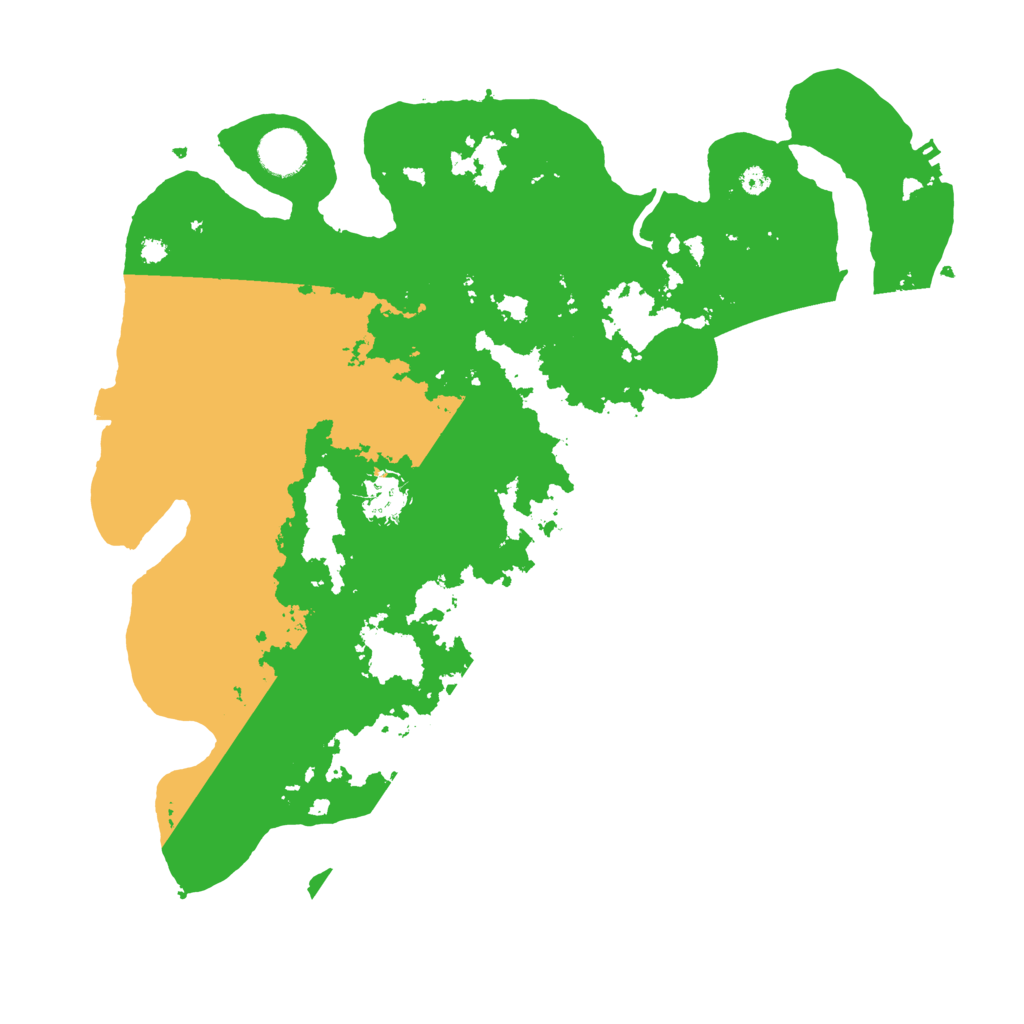 Biome Rust Map: Procedural Map, Size: 3750, Seed: 90105251