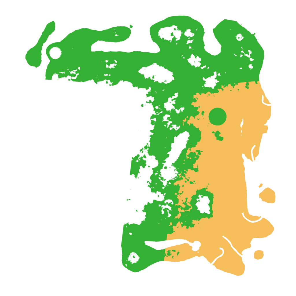 Biome Rust Map: Procedural Map, Size: 4400, Seed: 42249506
