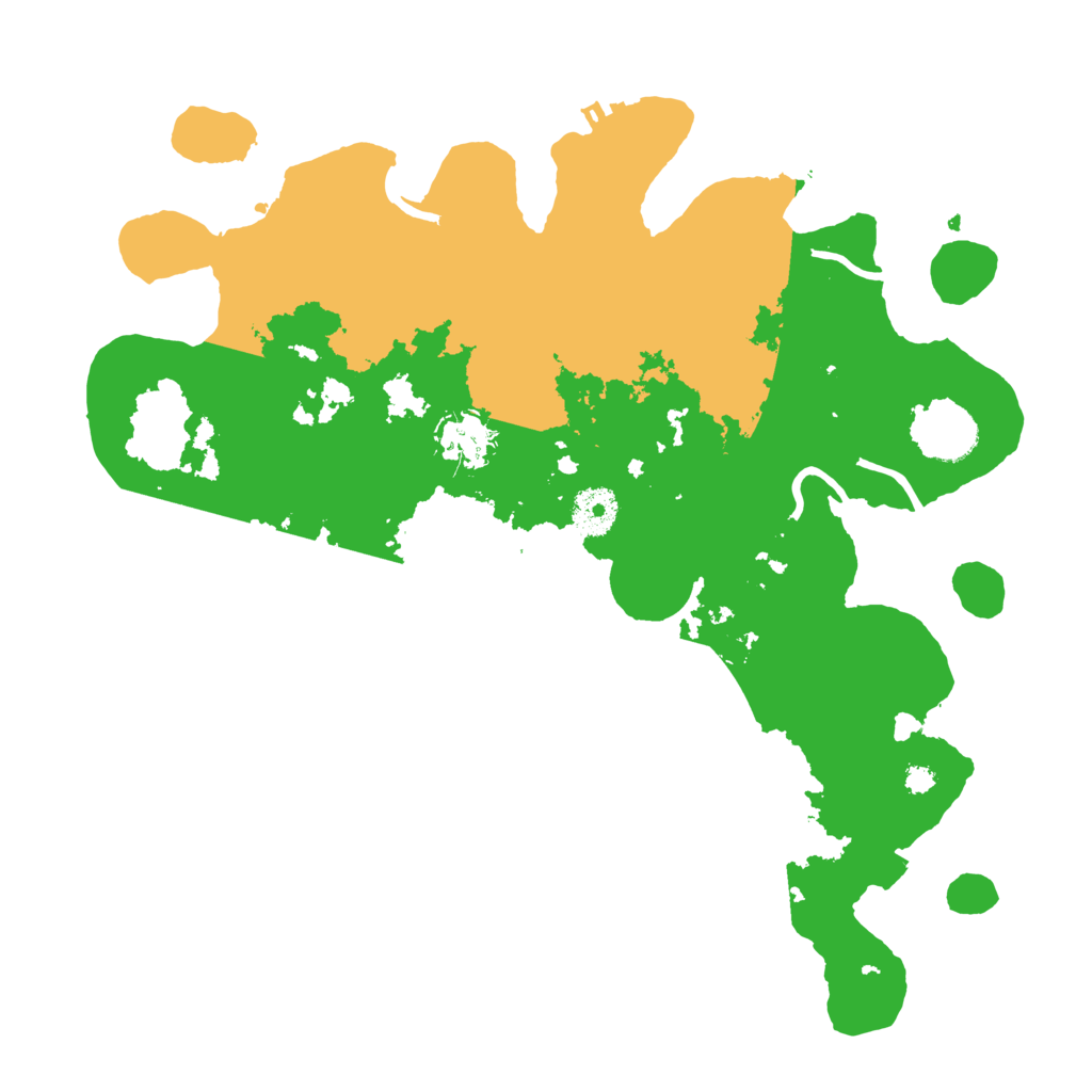 Biome Rust Map: Procedural Map, Size: 3450, Seed: 1290980