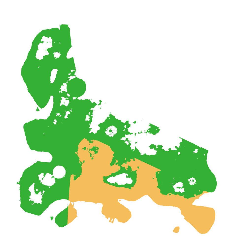 Biome Rust Map: Procedural Map, Size: 3450, Seed: 73878973