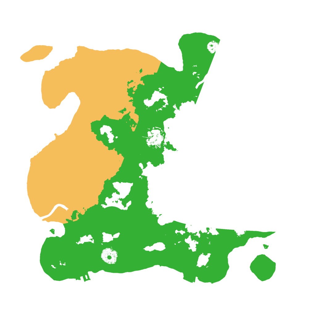 Biome Rust Map: Procedural Map, Size: 3000, Seed: 3875649