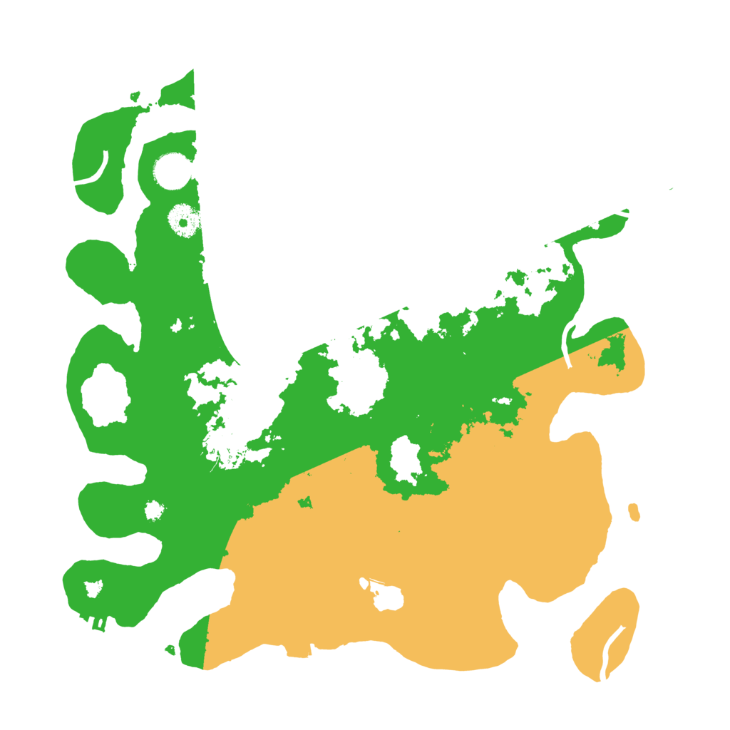 Biome Rust Map: Procedural Map, Size: 3450, Seed: 71238380