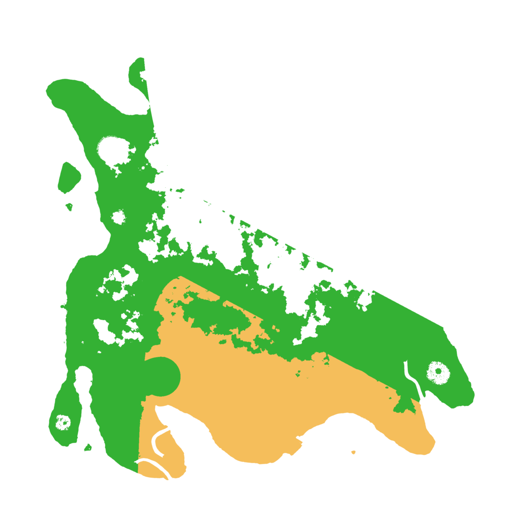 Biome Rust Map: Procedural Map, Size: 3450, Seed: 6742645