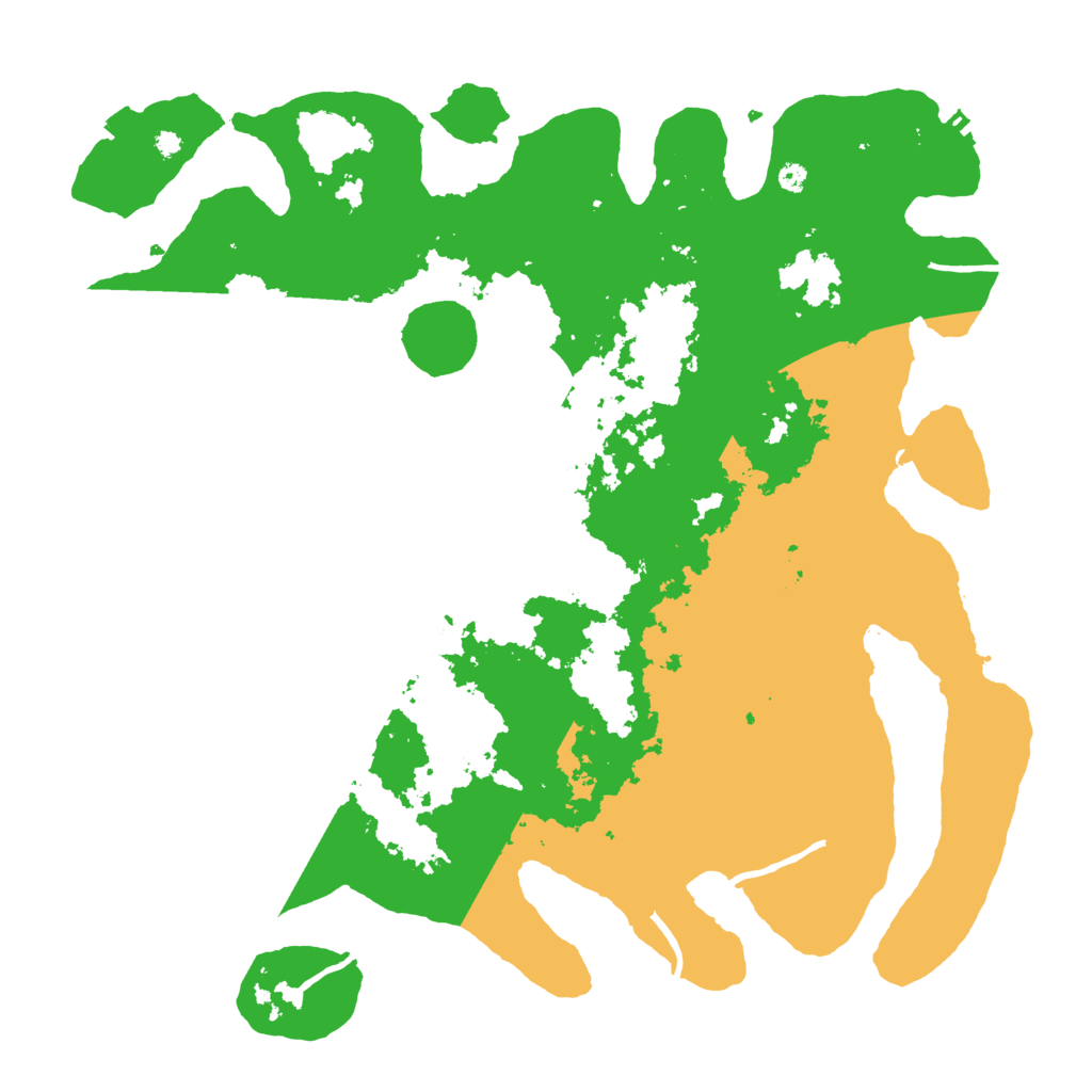 Biome Rust Map: Procedural Map, Size: 3950, Seed: 42043035